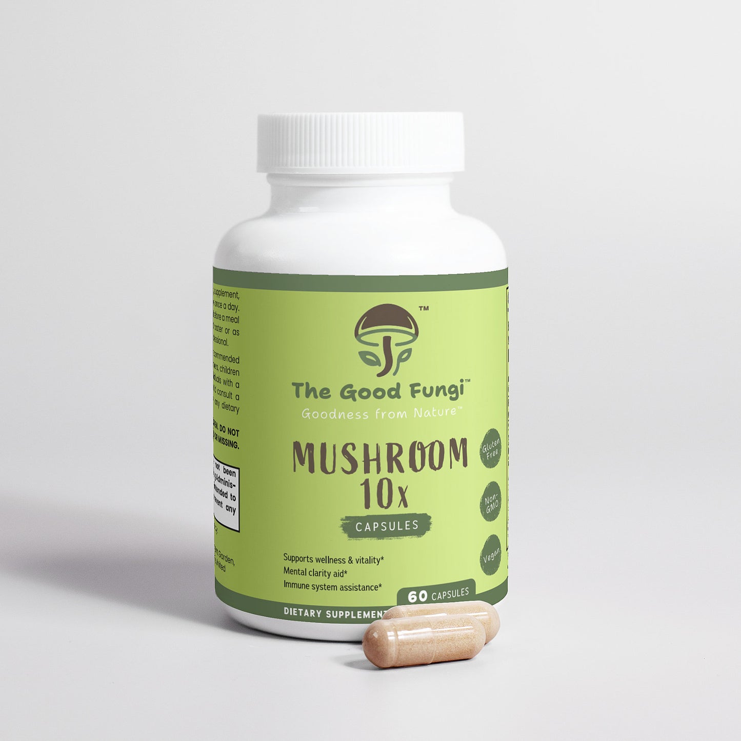 Mushroom Complex 10X Dietary Supplement